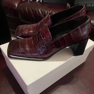 Alberto Fermani shoes size 381/2- Burgundy